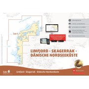 Limfjord Skagerrak Båtsportkort Satz 6